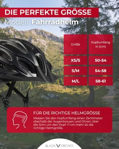 Black Crevice Fahrradhelm 3