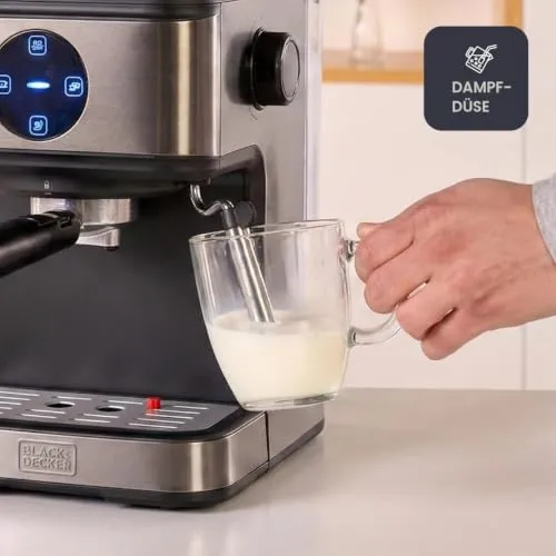 BLACK+DECKER Espressomaschine 850W 3