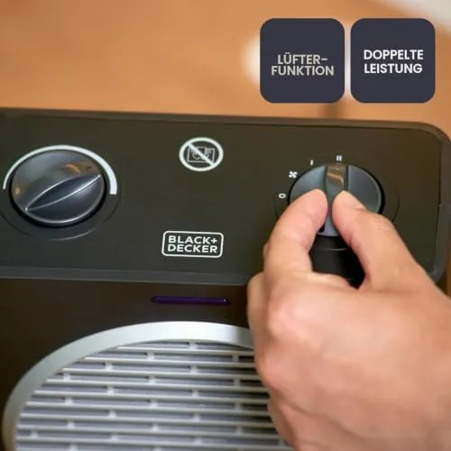 BLACK+DECKER Heizlüfter 2