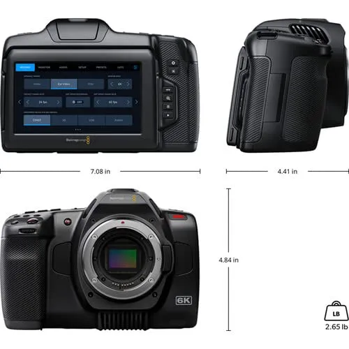 Blackmagic Design Pocket Cinema Camera 6K 3