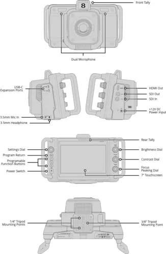 Blackmagic Design Studio Camera 4K Plus G2 5