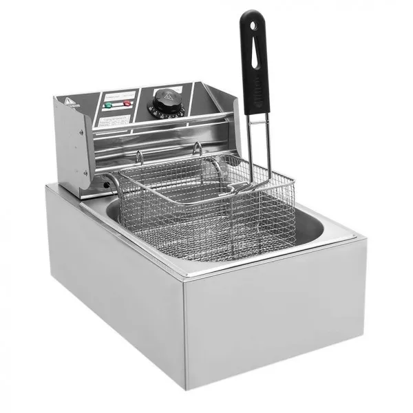 Blackpoolal Elektrische Fritteuse Silber (10L) 2