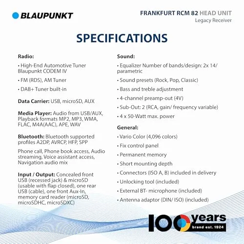 Blaupunkt Frankfurt RCM 82 DAB 3