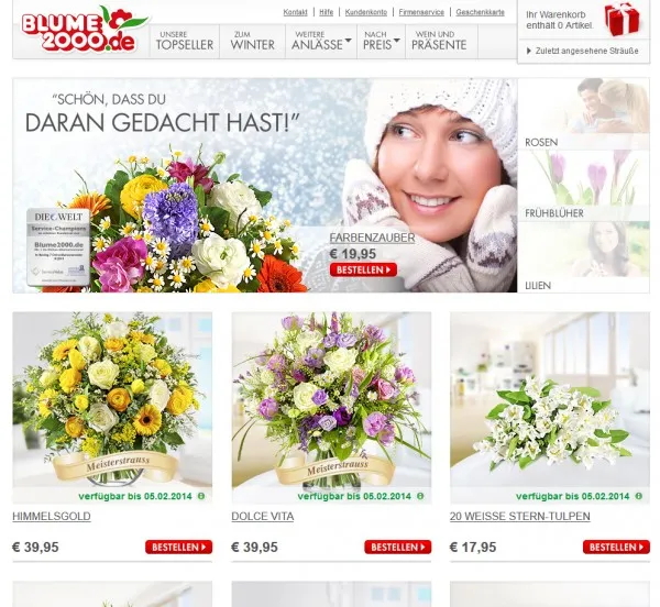 Blume2000.de 2
