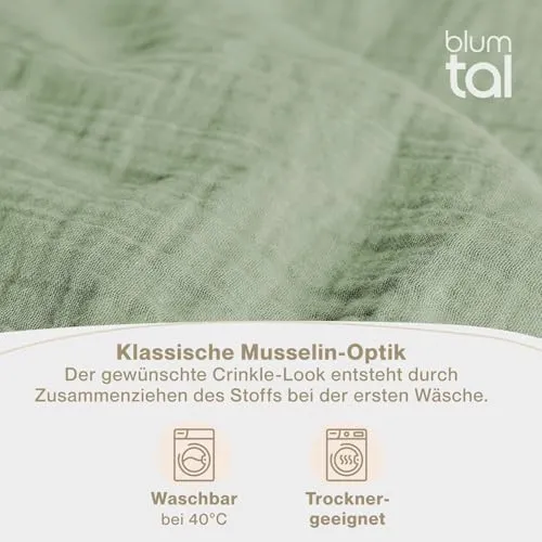 Blumtal Musselin Bettwäsche 4