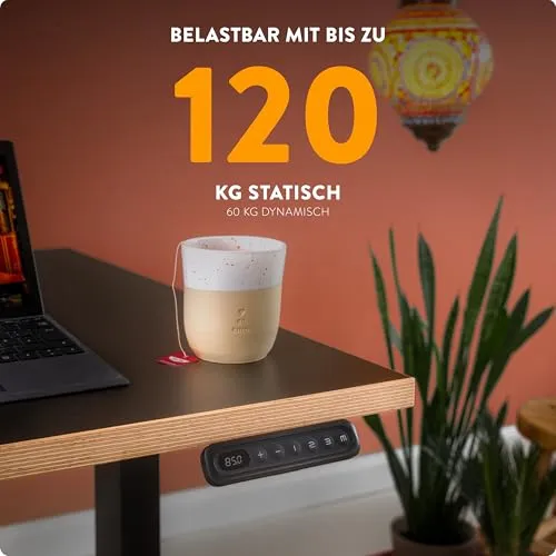 boho office Höhenverstellbarer Schreibtisch UC 4