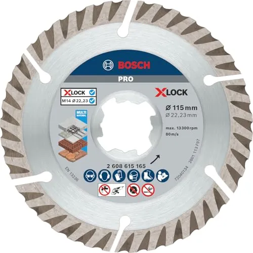 Bosch Diamanttrennscheibe Standard X-LOCK