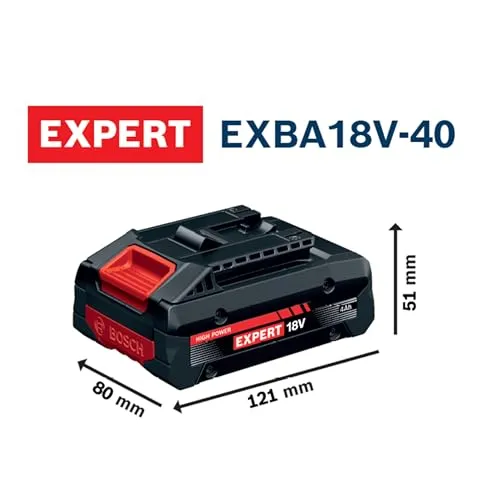 Bosch EXPERT 18V EXBA18V-40 6