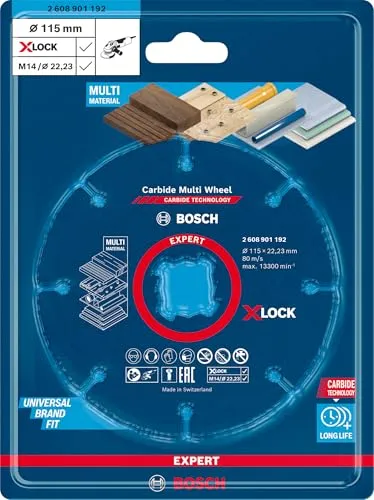 Bosch Expert Carbide Multi Wheel X-LOCK 2