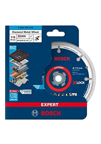 Bosch EXPERT Diamond Metal Wheel X-LOCK 2