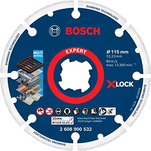 Bosch EXPERT Diamond Metal Wheel X-LOCK 3