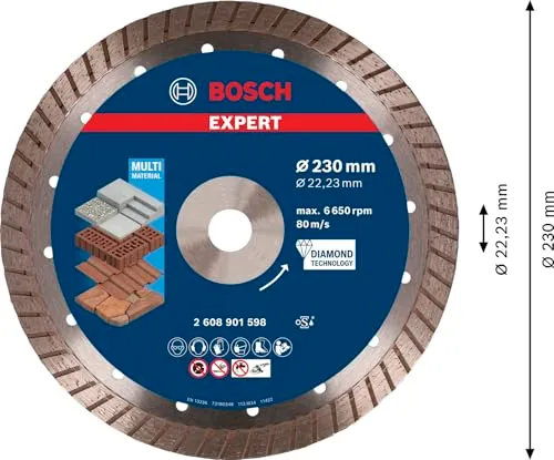 Bosch EXPERT MultiMaterial Turbo 3