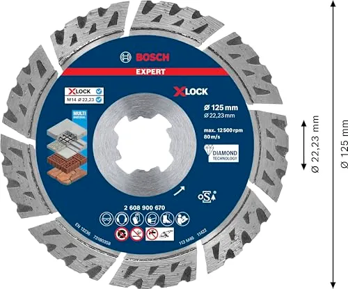 Bosch EXPERT MultiMaterial X-LOCK
