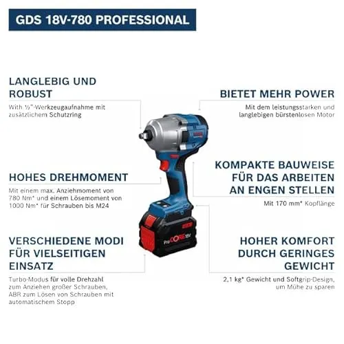 Bosch GDS 18V-780 2