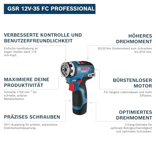 Bosch GSR 12V-35 FC 2