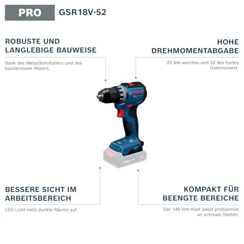 Bosch GSR18V-52 2