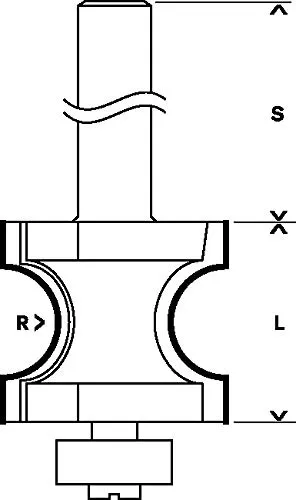 Bosch Halbstabfräser UC 5