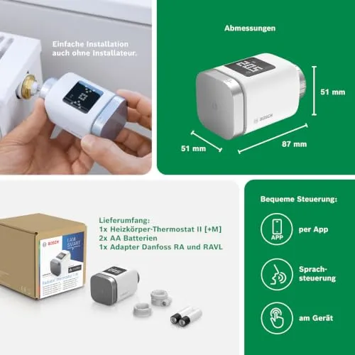 Bosch Heizkörper-Thermostat II 2