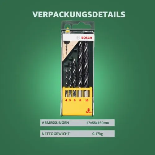 Bosch Holzbohrer-Set 3