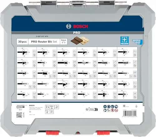 Bosch PRO Fräser-Set 30t 3