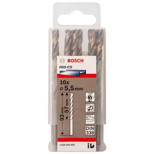 Bosch PRO HSS-Co Spiralbohrer 2