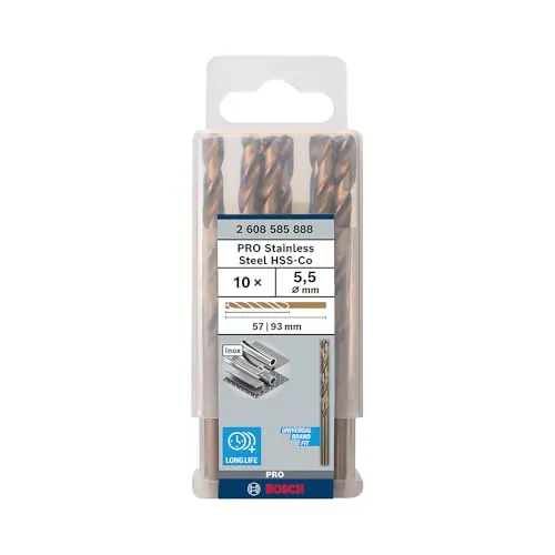 Bosch PRO HSS-Co Spiralbohrer 3