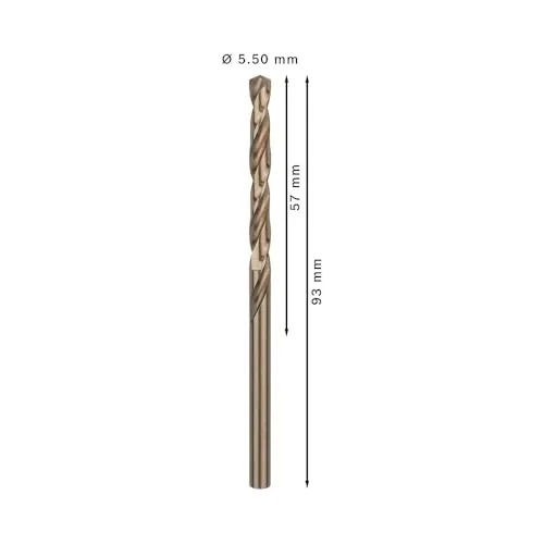 Bosch PRO HSS-Co Spiralbohrer 4