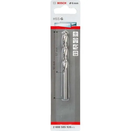 Bosch Pro Metallbohrer HSS-G 5