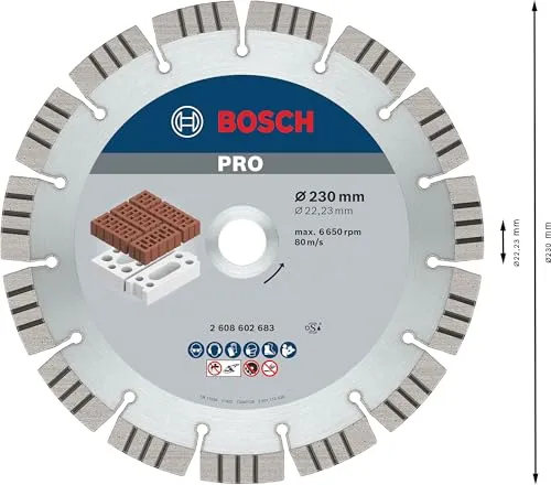 Bosch PRO Multi Material Diamanttrennscheiben