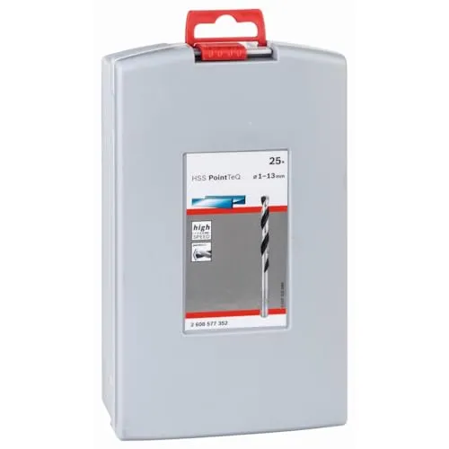 Bosch Professional 25tlg. HSS Spiralbohrer PointTeQ 3