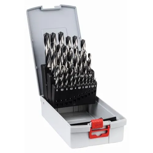 Bosch Professional 25tlg. HSS Spiralbohrer PointTeQ 2