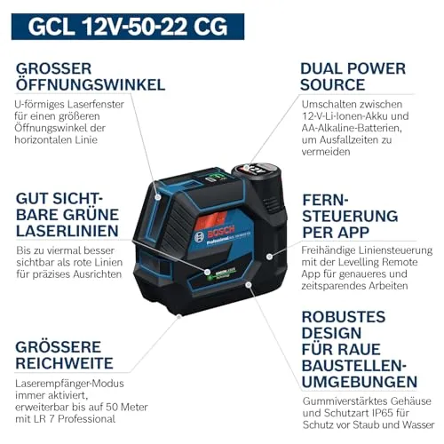 Bosch Professional GCL 12V-50-22 CG 2