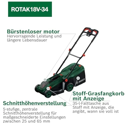 Bosch ROTAK18V-34 2