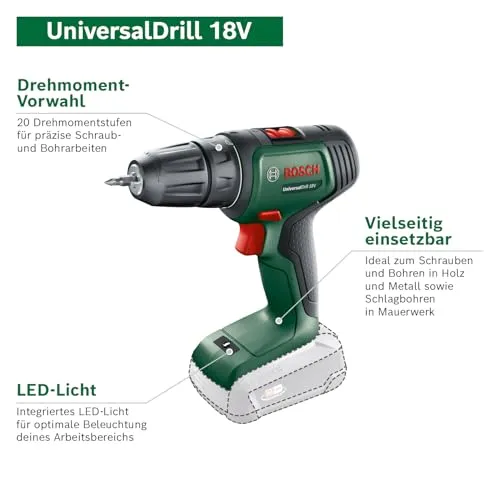 Bosch UniversalDrill 18V 2