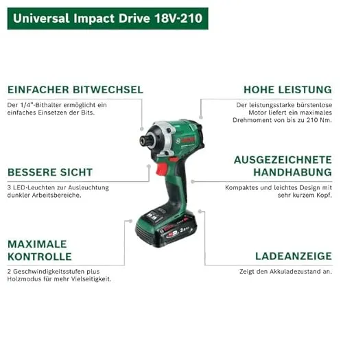 Bosch UniversalImpactDrive 18V-210