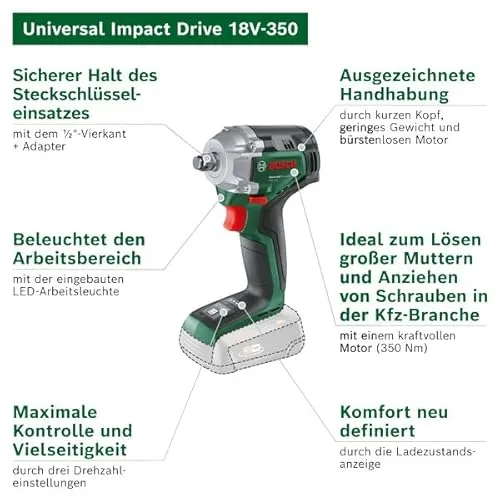 Bosch UniversalImpactDrive 18V-350 3