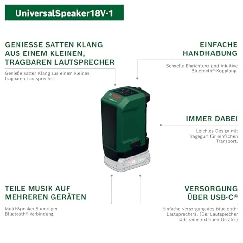 Bosch UniversalSpeaker18V-1 2
