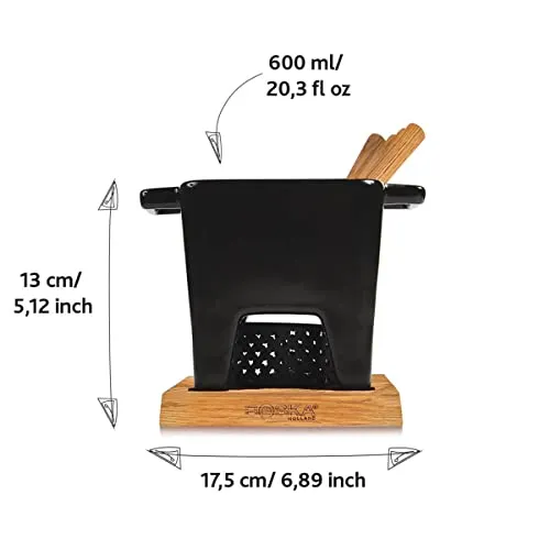 BOSKA Tapas Fondue Nero L 5