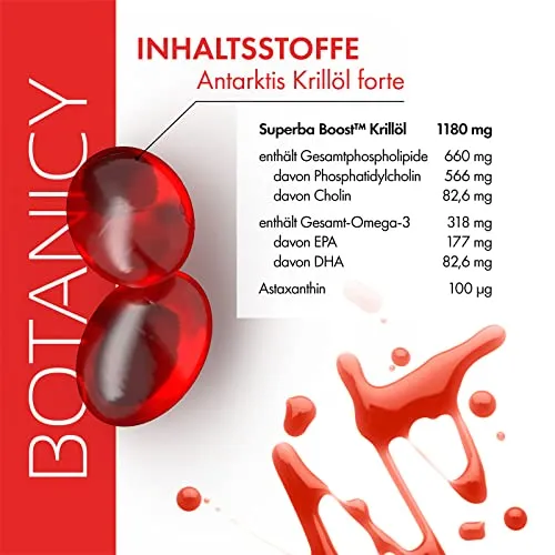 Botanicy Antarktis Krillöl Forte