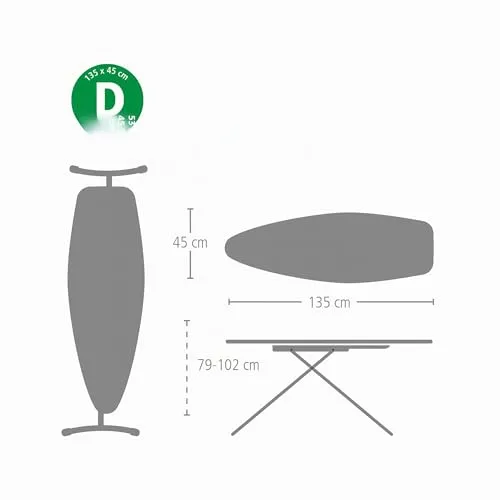 Brabantia Bügelbrett D 4