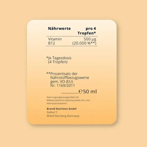 brandl B12 Vitamin Tropfen