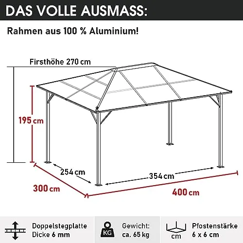 BRAST Alu Pavillon Summerdream 2
