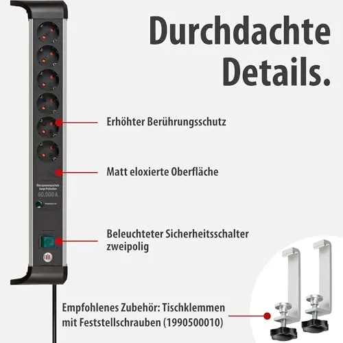 Brennenstuhl Alu-Office-Line 4