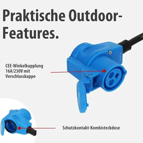 Brennenstuhl CEE-Adapterleitung UC 2
