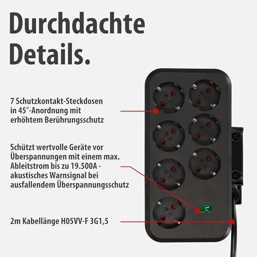 Brennenstuhl estilo Duplex 5