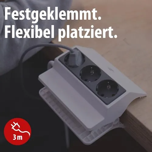 Brennenstuhl Klemmbare Steckdosenleiste 2