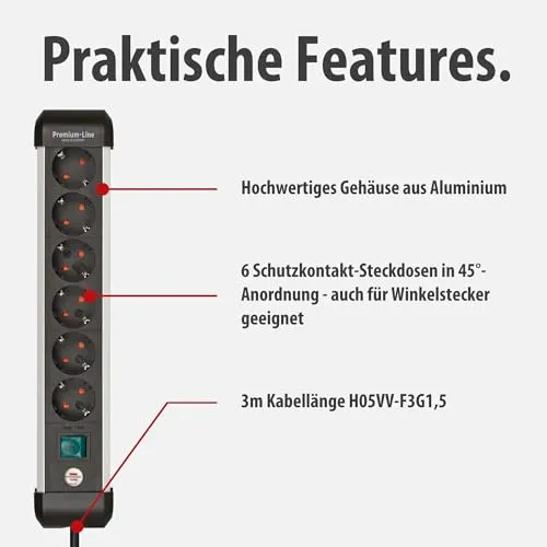 Brennenstuhl Premium-Alu-Line 3
