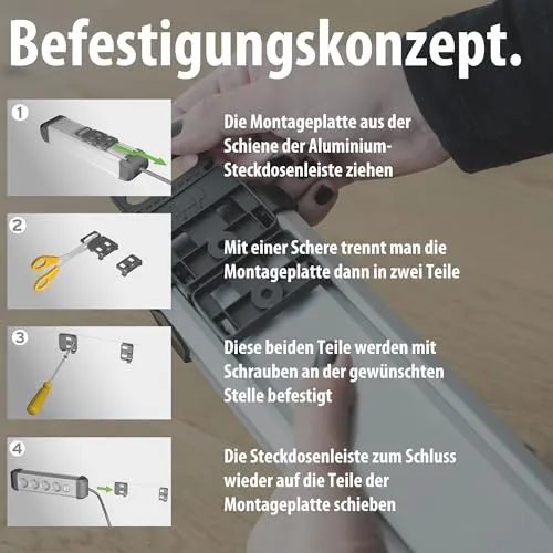 Brennenstuhl Premium-Alu-Line UC 6