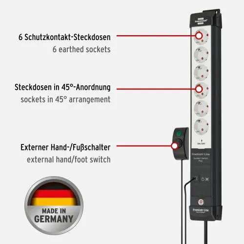 Brennenstuhl Premium-Line Comfort Switch Plus 2