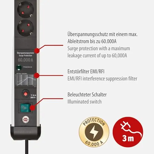 Brennenstuhl Premium-Protect-Line 3